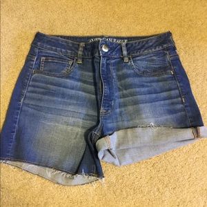 American eagle high waisted shorts